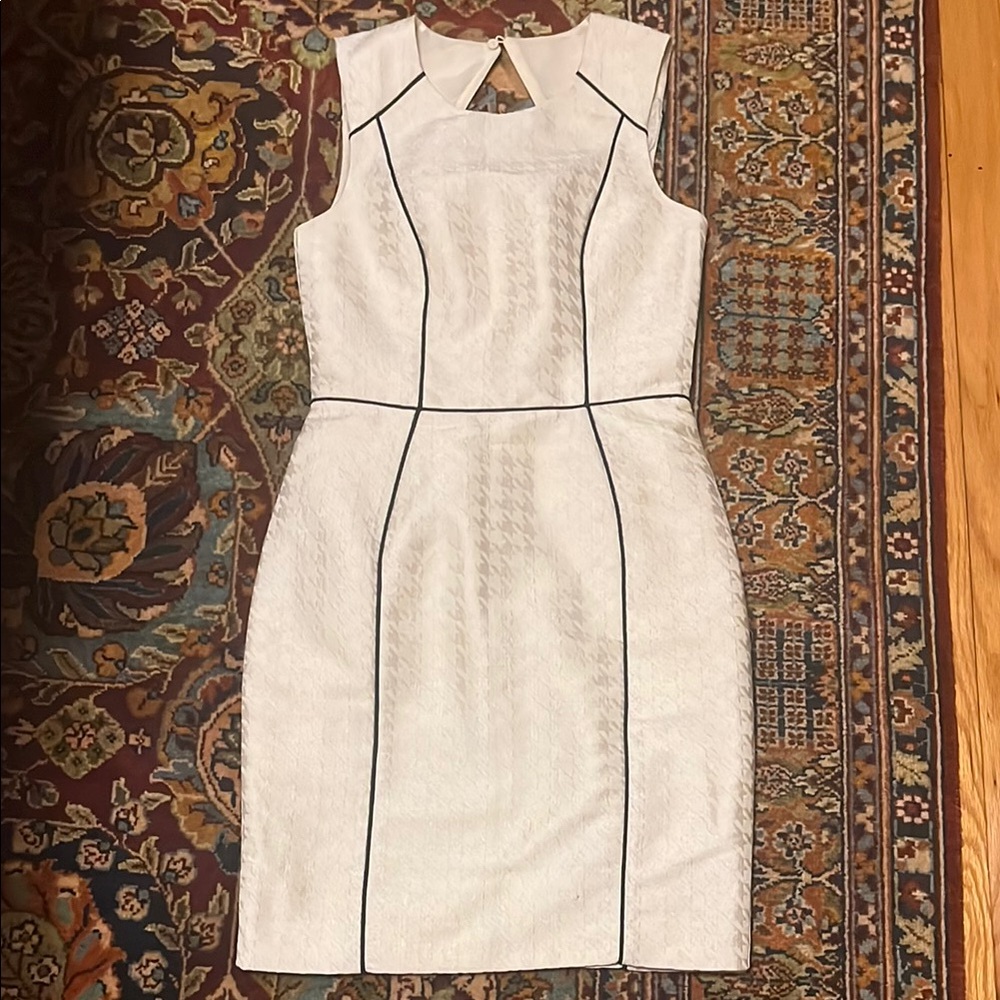Elegant White Sleeveless Dress